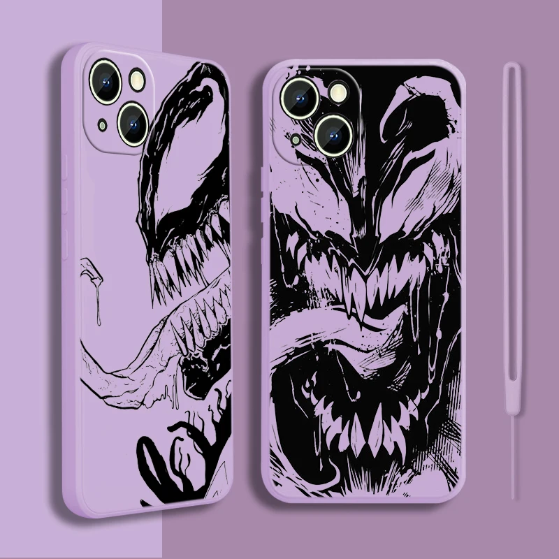 Marvel Venom Cool Case For Apple iPhone 14 13 12 Mini 11 Pro XS MAX XR X 8 7 6S SE Plus Liquid Rope Phone Cover Core Coque Capa
Marvel Venom Cool Case For Apple iPhone 14 13 12 Mini 11 Pro XS MAX XR X 8 7 6S SE Plus Liquid Rope Phone Cover Core Coque Capa