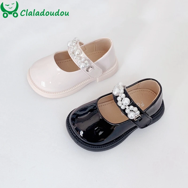 12-15.5cm Brand String Pearl Princess Dress Shoes For Baby Girls' Party Wedding,Patent Leather Solid Toddler Little Girl Walkers
12-15.5cm Brand String Pearl Princess Dress Shoes For Baby Girls' Party Wedding,Patent Leather Solid Toddler Little Girl Walkers