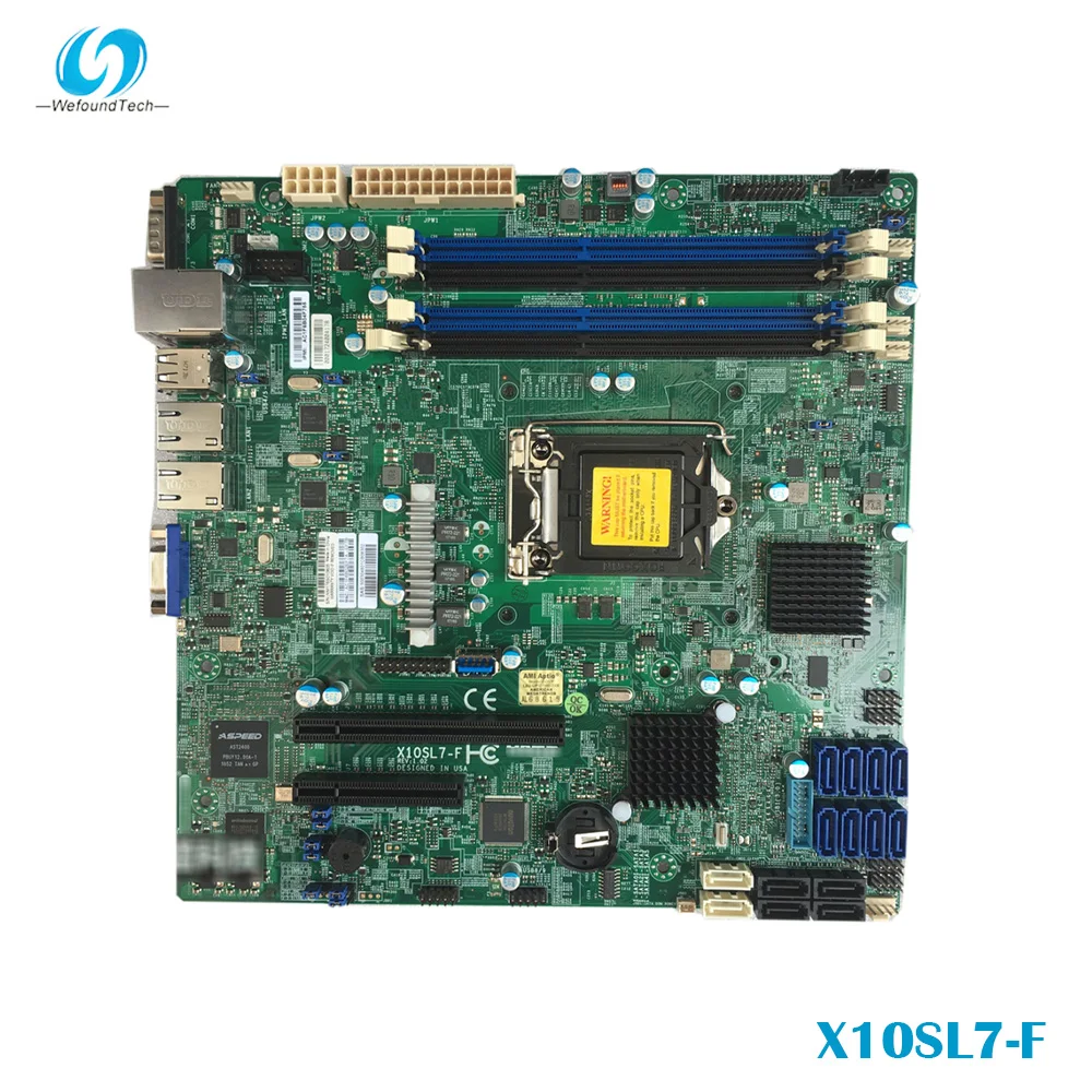 For Supermicro X10SL7-F Single-socket Server Motherboard 1150-pin Perfect Test Before Shipment
For Supermicro X10SL7-F Single-socket Server Motherboard 1150-pin Perfect Test Before Shipment