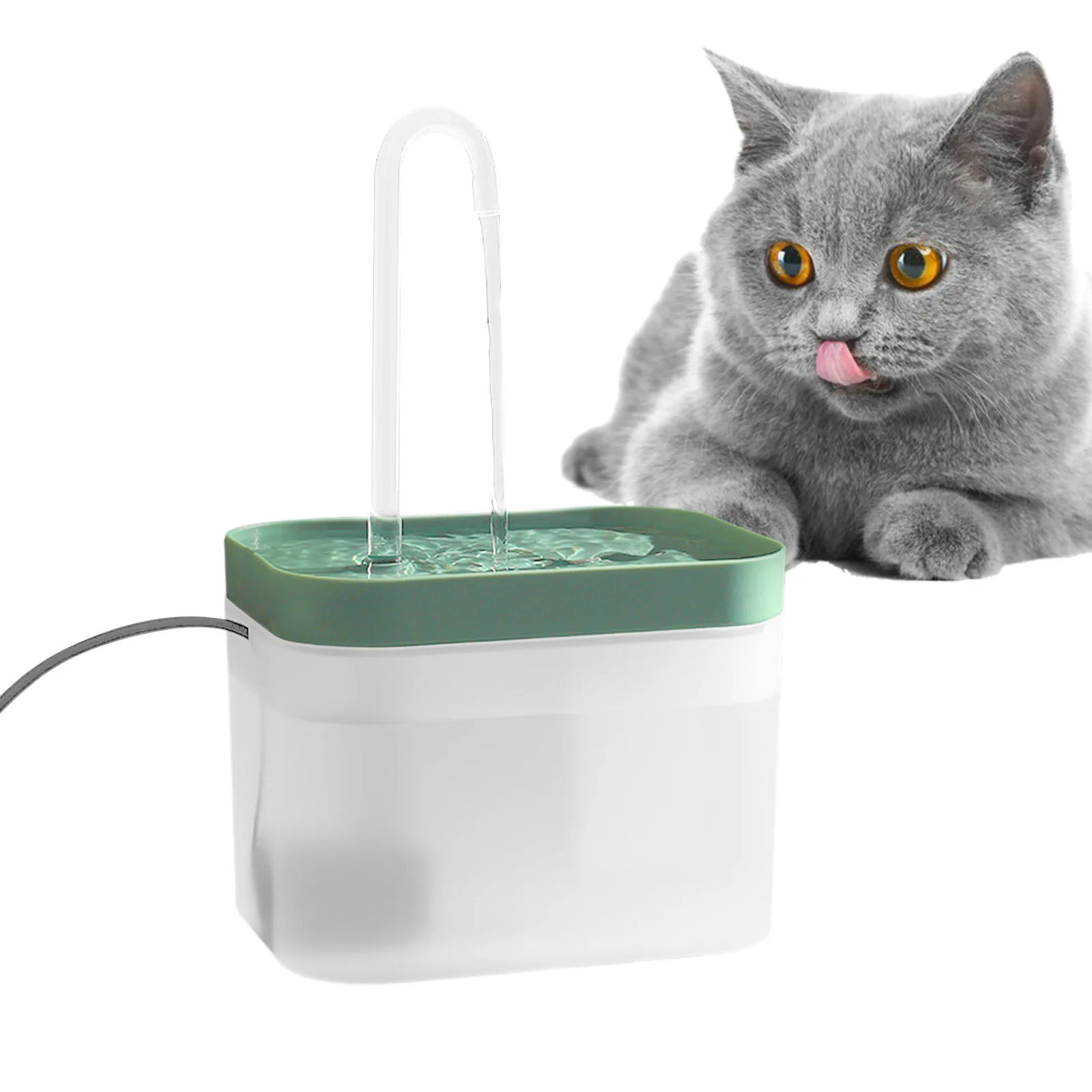1.5L Automatic Cat Water Fountain Cat Water Dispenser With Faucet Pet Fountain Cats Inside Dog Water Dispenser Pet Water Fountai
1.5L Automatic Cat Water Fountain Cat Water Dispenser With Faucet Pet Fountain Cats Inside Dog Water Dispenser Pet Water Fountai