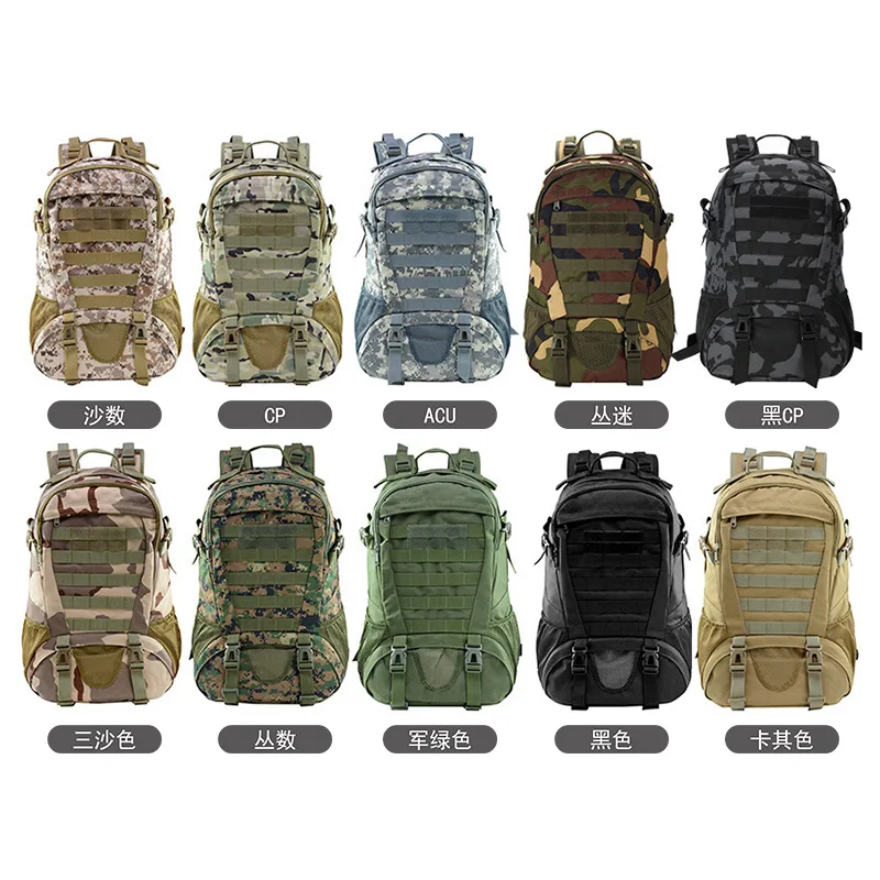 27L Men's 3P Attack Tactical Backpack Camouflage Hiking Bag Cross Country Outdoor Sports Mountaineering Backpack Oxford Cloth
27L Men's 3P Attack Tactical Backpack Camouflage Hiking Bag Cross Country Outdoor Sports Mountaineering Backpack Oxford Cloth