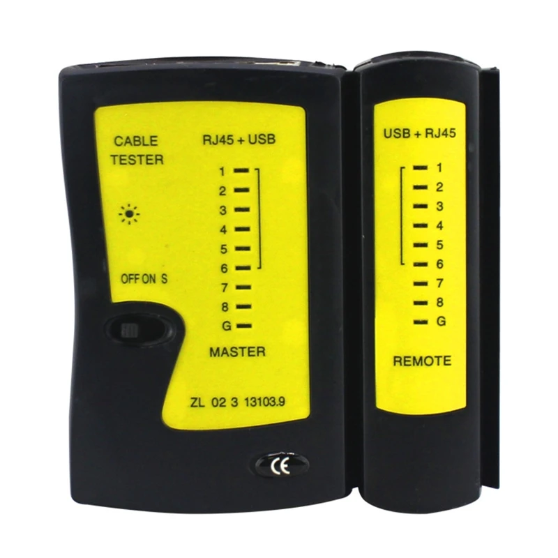 RJ45 Network Cable Tester for Lan Phone RJ45 USB Line Shielded Network Wire Dropship
RJ45 Network Cable Tester for Lan Phone RJ45 USB Line Shielded Network Wire Dropship