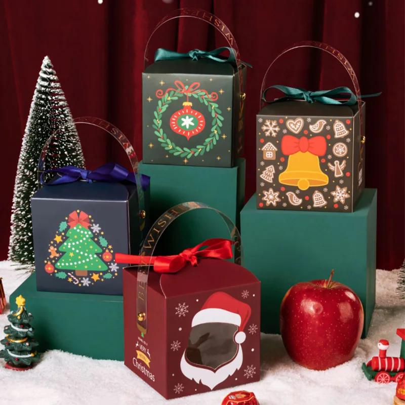 12 шт. коробка для рождественских конфет с ручкой окна коробка для яблок печенья конфет десертов Рождественский Декор новогодние сувениры Рождество 2022
12 шт. коробка для рождественских конфет с ручкой окна коробка для яблок печенья конфет десертов Рождественский Декор новогодние сувениры Рождество 2022