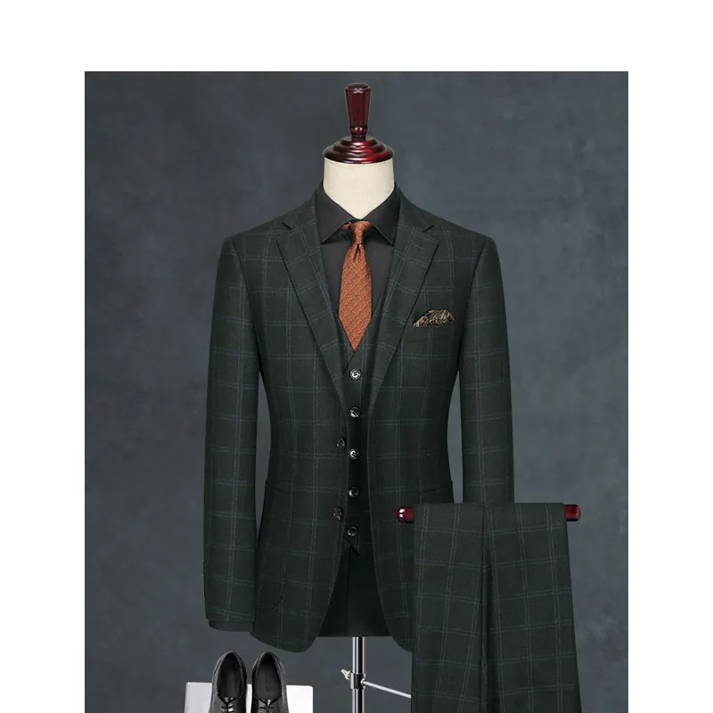 Custom Made Groom Wedding Dress Blazer Pants Business High-end Classic Dress Trousers ZHA03-67999
Custom Made Groom Wedding Dress Blazer Pants Business High-end Classic Dress Trousers ZHA03-67999