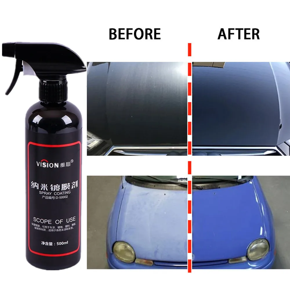 500ML Car Nano Coating 9H Hardness Car Detailing Ceramic Coating Paint Polishing Care Wax Nano Glass Plated Crystal Car Polish
500ML Car Nano Coating 9H Hardness Car Detailing Ceramic Coating Paint Polishing Care Wax Nano Glass Plated Crystal Car Polish
