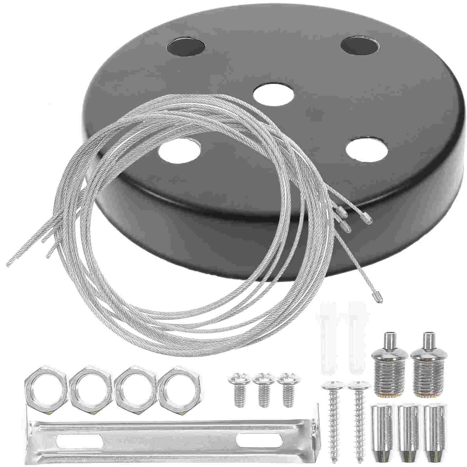 Light Fixture Mounting Bracket Top Plate Hanging Wire Set Braces Kit Ceiling Lighting Canopy
Light Fixture Mounting Bracket Top Plate Hanging Wire Set Braces Kit Ceiling Lighting Canopy