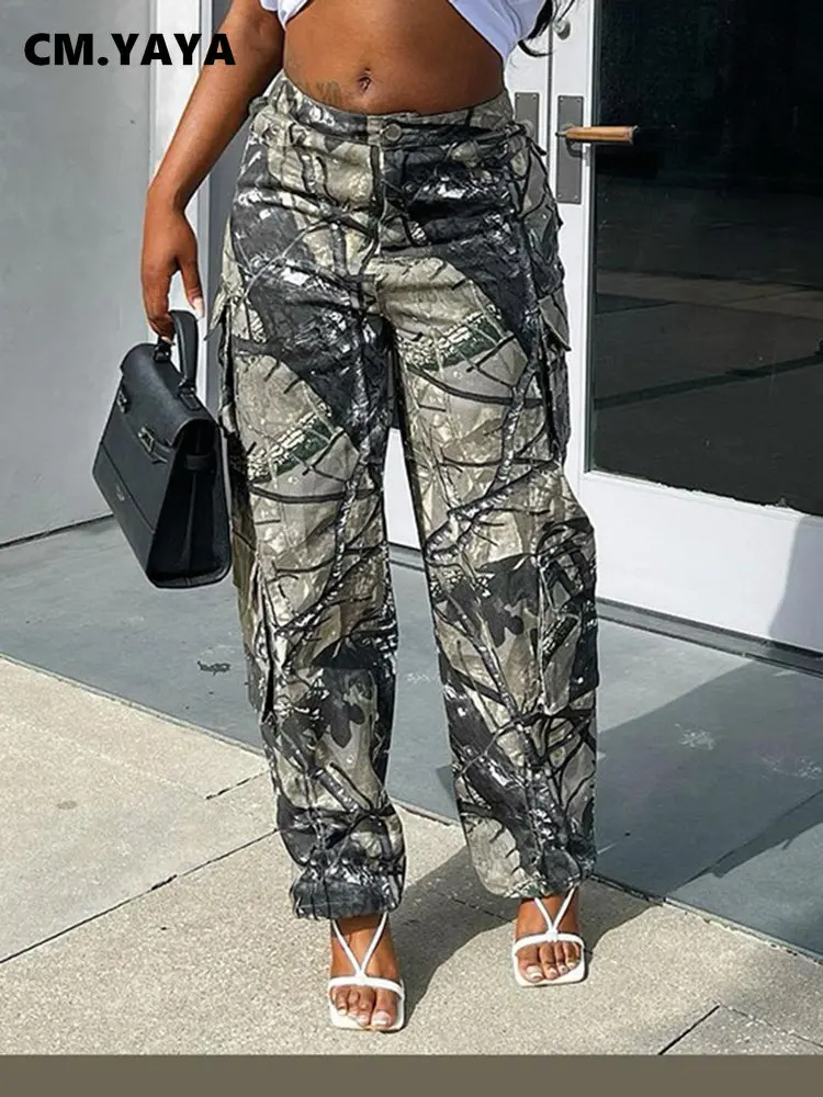CM.YAYA Women Tie Dye Zipper Fly Straight Pants 2022 Autumn Winter Fashion Streetwear INS Trousers
CM.YAYA Women Tie Dye Zipper Fly Straight Pants 2022 Autumn Winter Fashion Streetwear INS Trousers