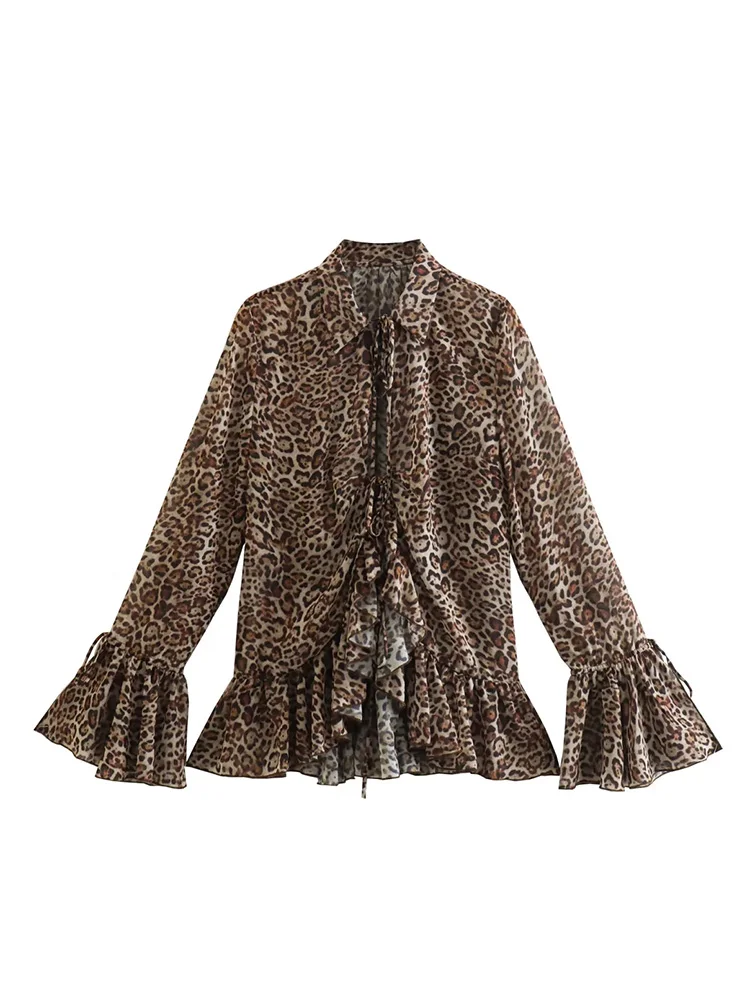 Traf Womens Blouses And Tops Zatr Women Shirts Blouses Leopard Print BlouseLong Sleeve Tops Autumn Casual Fit Elegant Shirt Top
Traf Womens Blouses And Tops Zatr Women Shirts Blouses Leopard Print BlouseLong Sleeve Tops Autumn Casual Fit Elegant Shirt Top