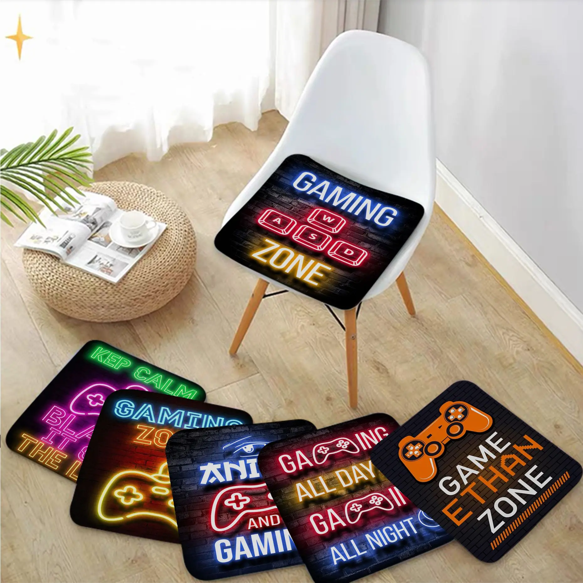 Gaming Zone Four Seasons Seat Pad Household Cushion Soft Plush Chair Mat Winter Office Bar Chair Mat Pad
Gaming Zone Four Seasons Seat Pad Household Cushion Soft Plush Chair Mat Winter Office Bar Chair Mat Pad