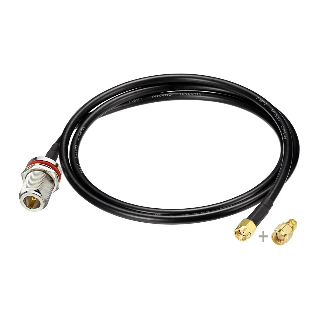 1M RG58 Cable RP-SMA To N Female Cable 50 Ω For Nebra RAK Bobcat Helium Hotspot HNT Miner Antenna WiFi USB Adapter
1M RG58 Cable RP-SMA To N Female Cable 50 Ω For Nebra RAK Bobcat Helium Hotspot HNT Miner Antenna WiFi USB Adapter