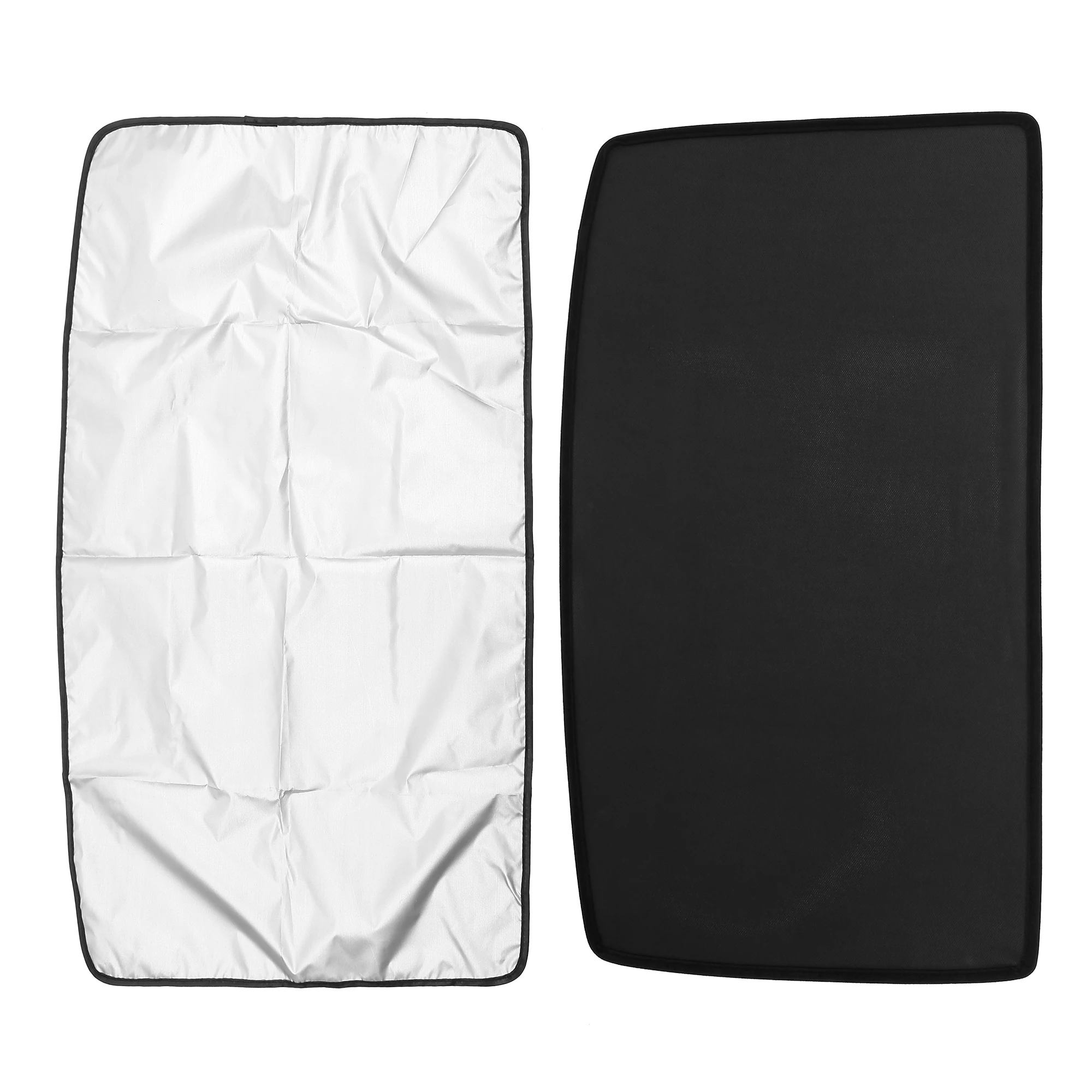 Bargains Black Glass Roof Sunroof Shade Cover Front Window Shade Coated Cloth Set for Tesla Model S Roof
Bargains Black Glass Roof Sunroof Shade Cover Front Window Shade Coated Cloth Set for Tesla Model S Roof