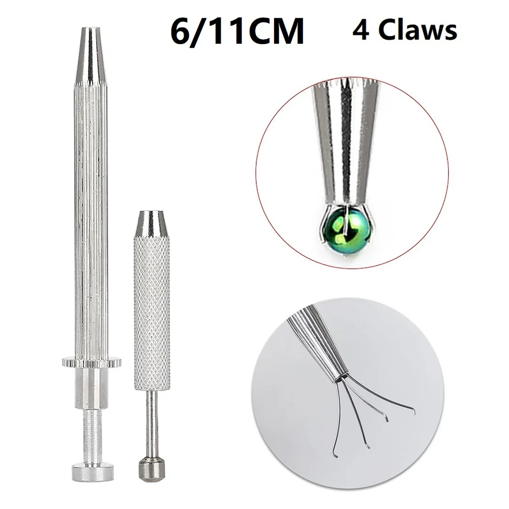 4 Claws Beads Holder Pick-Up Tool Diamond Gems Prong Jewelry Holder Tweezer Catcher Grabber High Precision Piercing Tool
4 Claws Beads Holder Pick-Up Tool Diamond Gems Prong Jewelry Holder Tweezer Catcher Grabber High Precision Piercing Tool