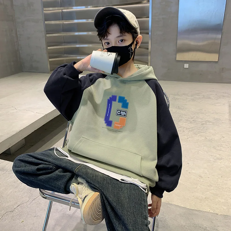 Teen Boys Hoodies Sweatshirt Spring Autumn Long Sleeve Sport Tops Children Boy Letter Print Clothes Kids Pullover 6 8 10 12 14 Y
Teen Boys Hoodies Sweatshirt Spring Autumn Long Sleeve Sport Tops Children Boy Letter Print Clothes Kids Pullover 6 8 10 12 14 Y