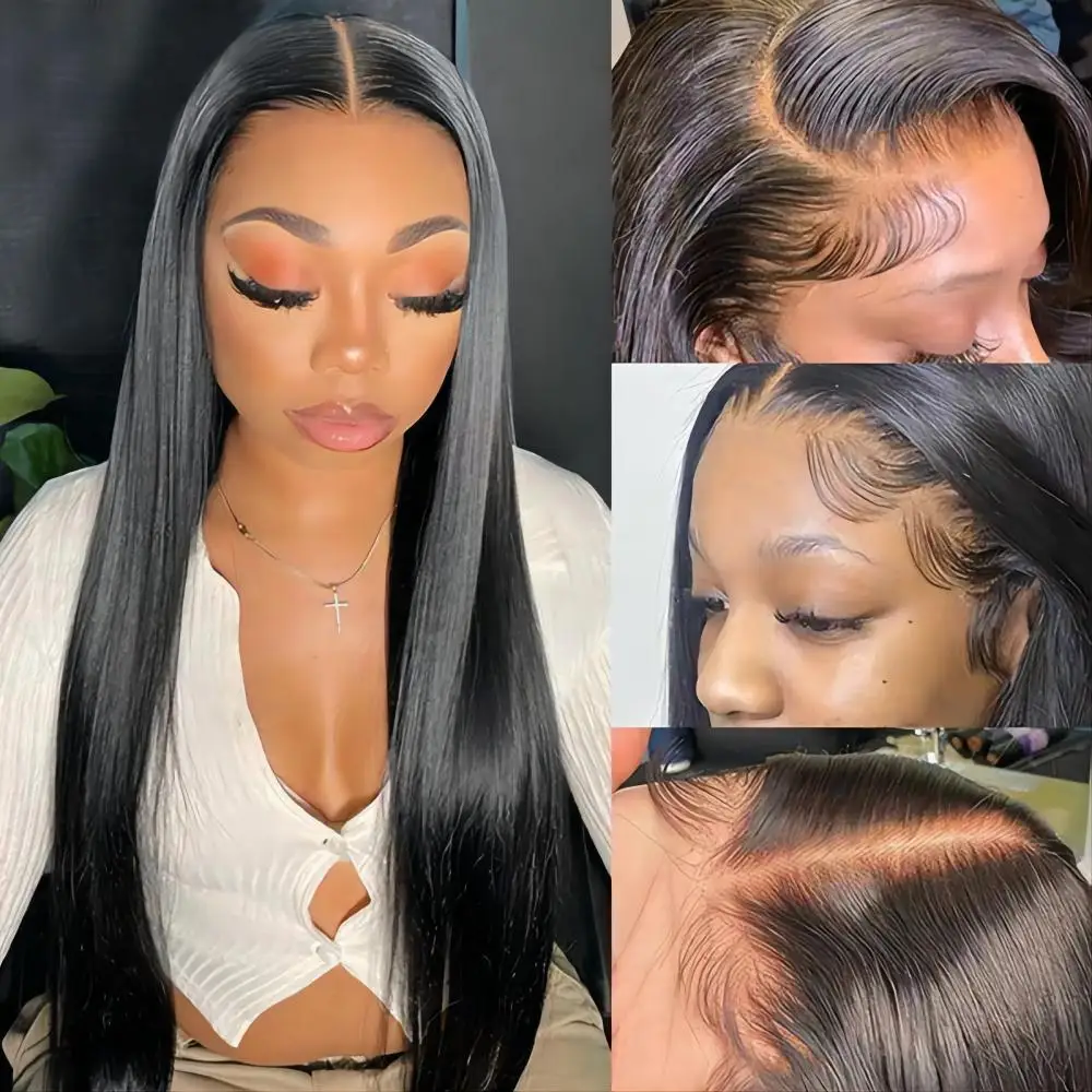 Straight 5x5 HD Lace Closure Wig Transparent Lace Closure Wig Pre Plucked Closure Wig Brazilian Human Hair Wigs For Black Women
Straight 5x5 HD Lace Closure Wig Transparent Lace Closure Wig Pre Plucked Closure Wig Brazilian Human Hair Wigs For Black Women