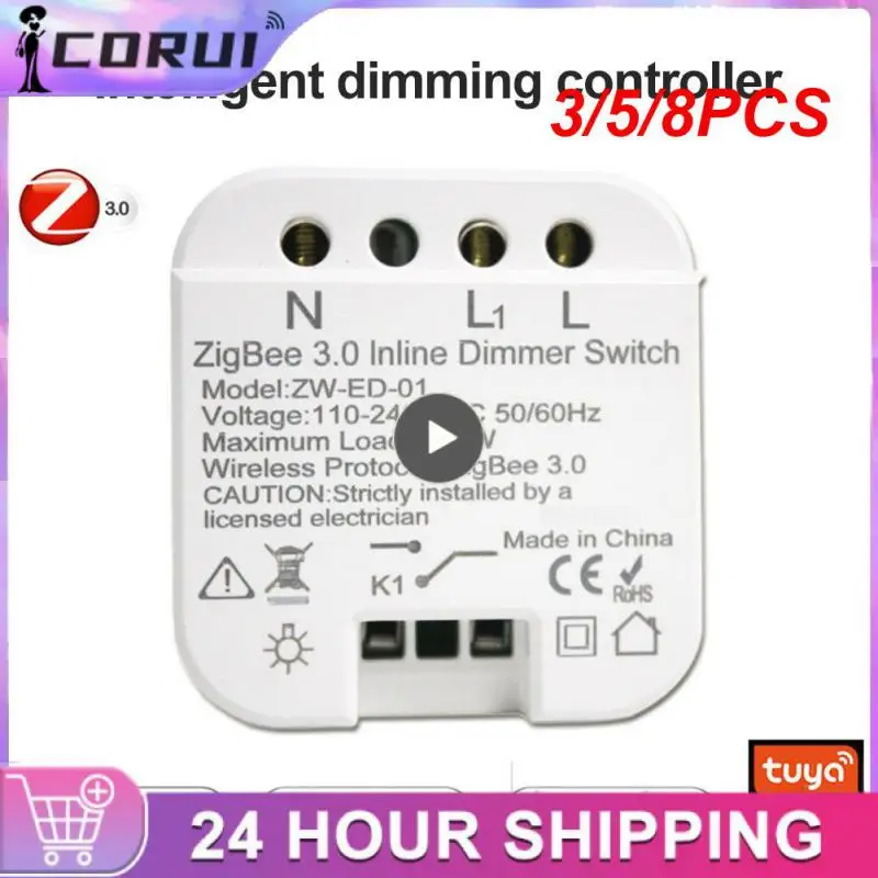 3/5/8PCS Mini Zigbee3.0 Dimming Controller Remote Timing Tuya Overload Short Circuit Protection Switch App Control
3/5/8PCS Mini Zigbee3.0 Dimming Controller Remote Timing Tuya Overload Short Circuit Protection Switch App Control