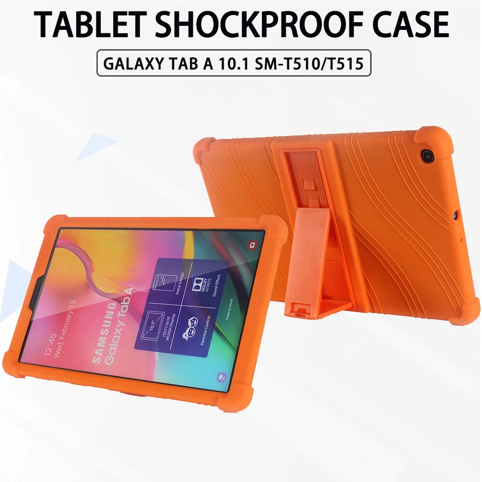 Силиконовый чехол с подставкой для Samsung Galaxy Tab A 2019 дюйма 
Силиконовый чехол с подставкой для Samsung Galaxy Tab A 2019 дюйма