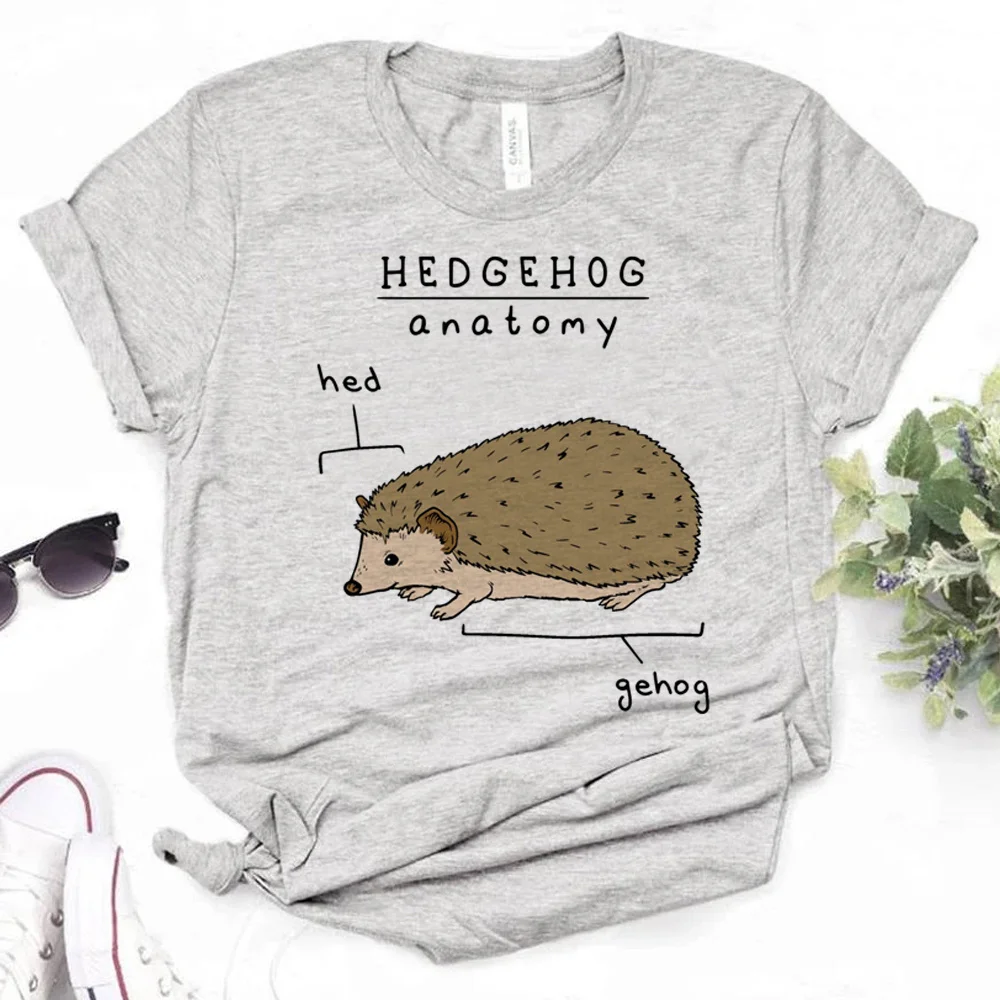Hedgehog t-shirts women Y2K comic Tee girl Japanese manga clothing
Hedgehog t-shirts women Y2K comic Tee girl Japanese manga clothing