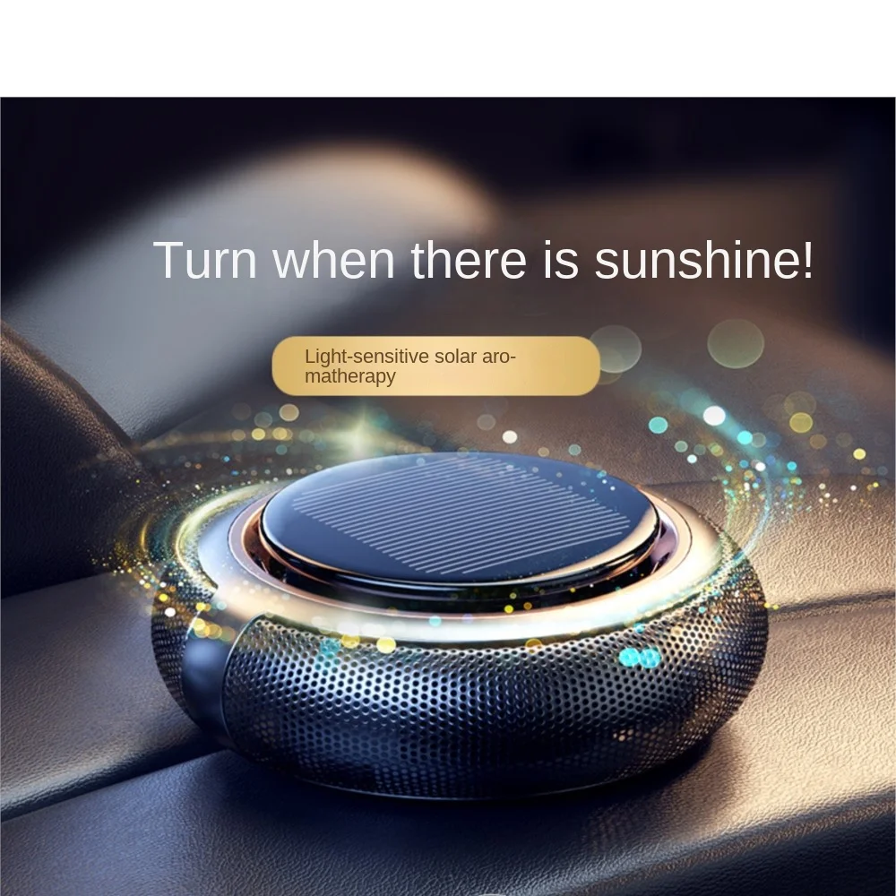Solar Rotating Car Aromatherapy Creative High-end Car Perfume Deodorant Car Perfume Seat Can Be Rotated With The Sun
Solar Rotating Car Aromatherapy Creative High-end Car Perfume Deodorant Car Perfume Seat Can Be Rotated With The Sun