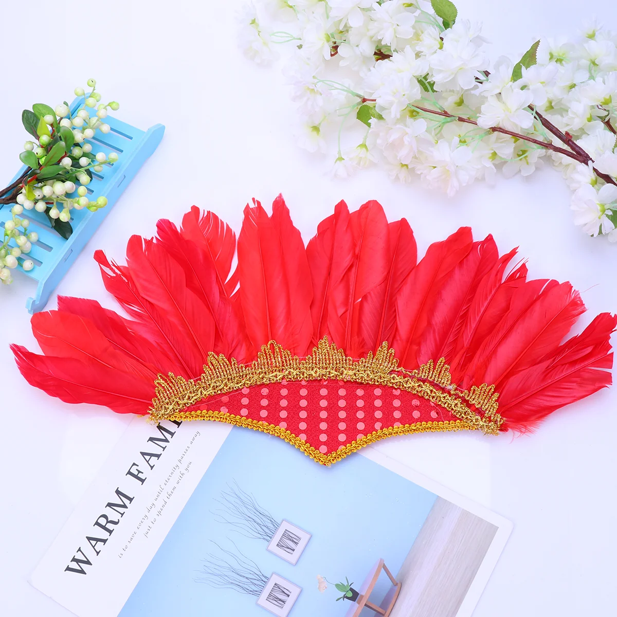 Hair Party Headpiece Headbandheaddress Carnival Halloween Women Band Showgirl Indian Accessories Performance Dance Headwear
Hair Party Headpiece Headbandheaddress Carnival Halloween Women Band Showgirl Indian Accessories Performance Dance Headwear