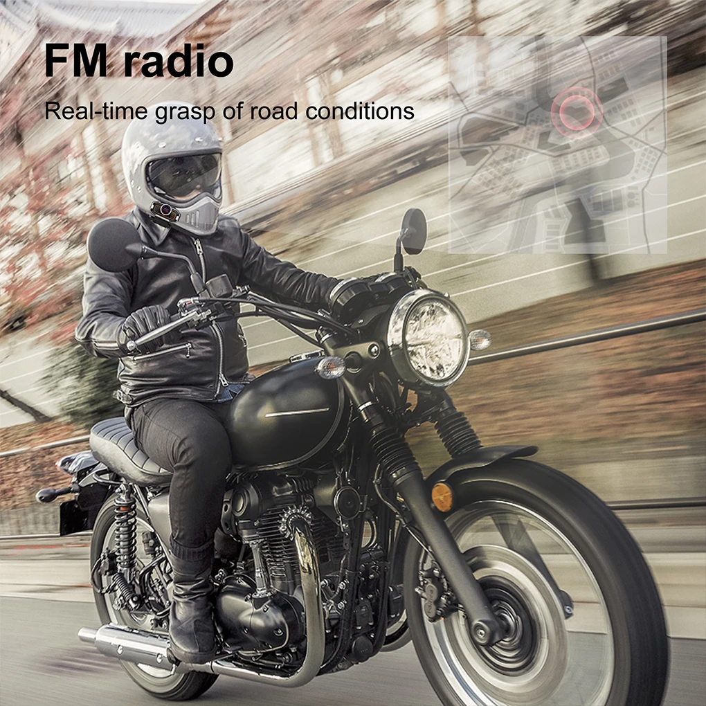 Motorcycle Helmet Wireless Intercom Rechargeable Bluetooth-compatible 3.0 Waterproof Interphone Communication Interphone Music
Motorcycle Helmet Wireless Intercom Rechargeable Bluetooth-compatible 3.0 Waterproof Interphone Communication Interphone Music