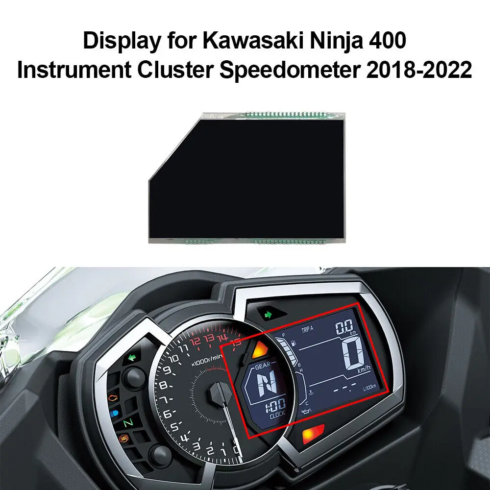 Dashboard LCD Display for Kawasaki Ninja 400 250 650 Z1000SX ZX-6R 1000 Instrument Speedometer
Dashboard LCD Display for Kawasaki Ninja 400 250 650 Z1000SX ZX-6R 1000 Instrument Speedometer