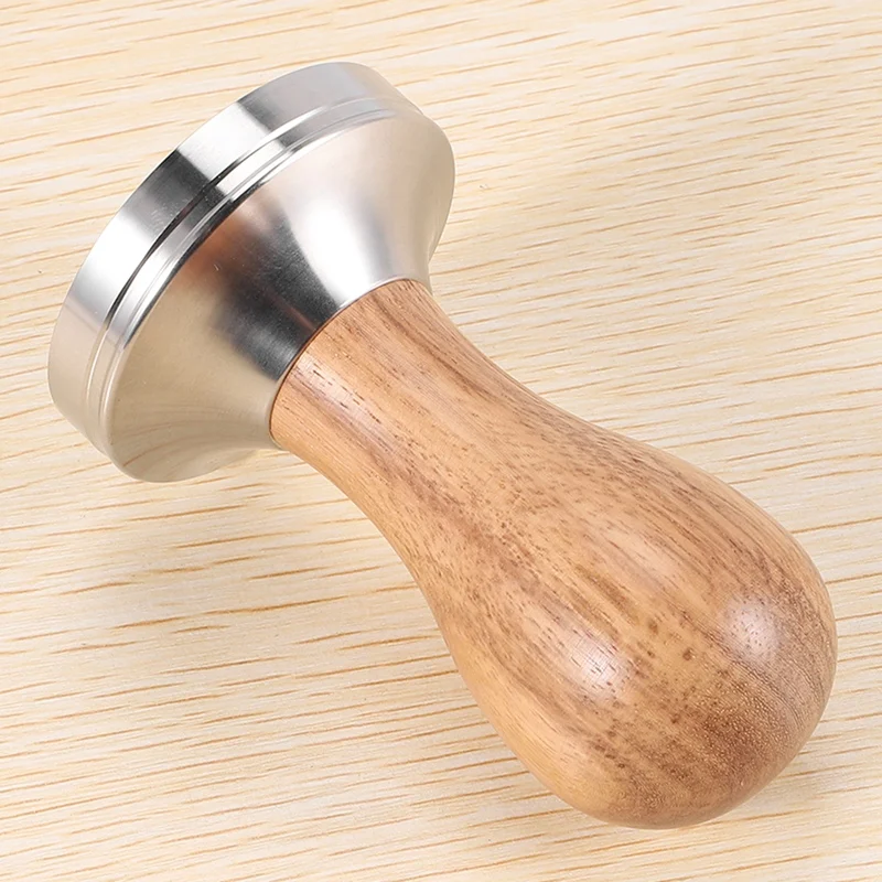Espresso Tamper,Coffee Tamper Made Of High Stainless Steel And Real Wood Handle,Barista Tamper Including Tamper Mat
Espresso Tamper,Coffee Tamper Made Of High Stainless Steel And Real Wood Handle,Barista Tamper Including Tamper Mat