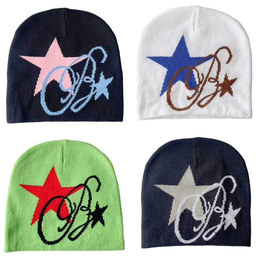 Y2k Pentagram Beanie for Women Funny Knitted Skull Hats Korean Street Hip Hop Pullover Stacking Cap Goth Halloween Gifts 
Y2k Pentagram Beanie for Women Funny Knitted Skull Hats Korean Street Hip Hop Pullover Stacking Cap Goth Halloween Gifts