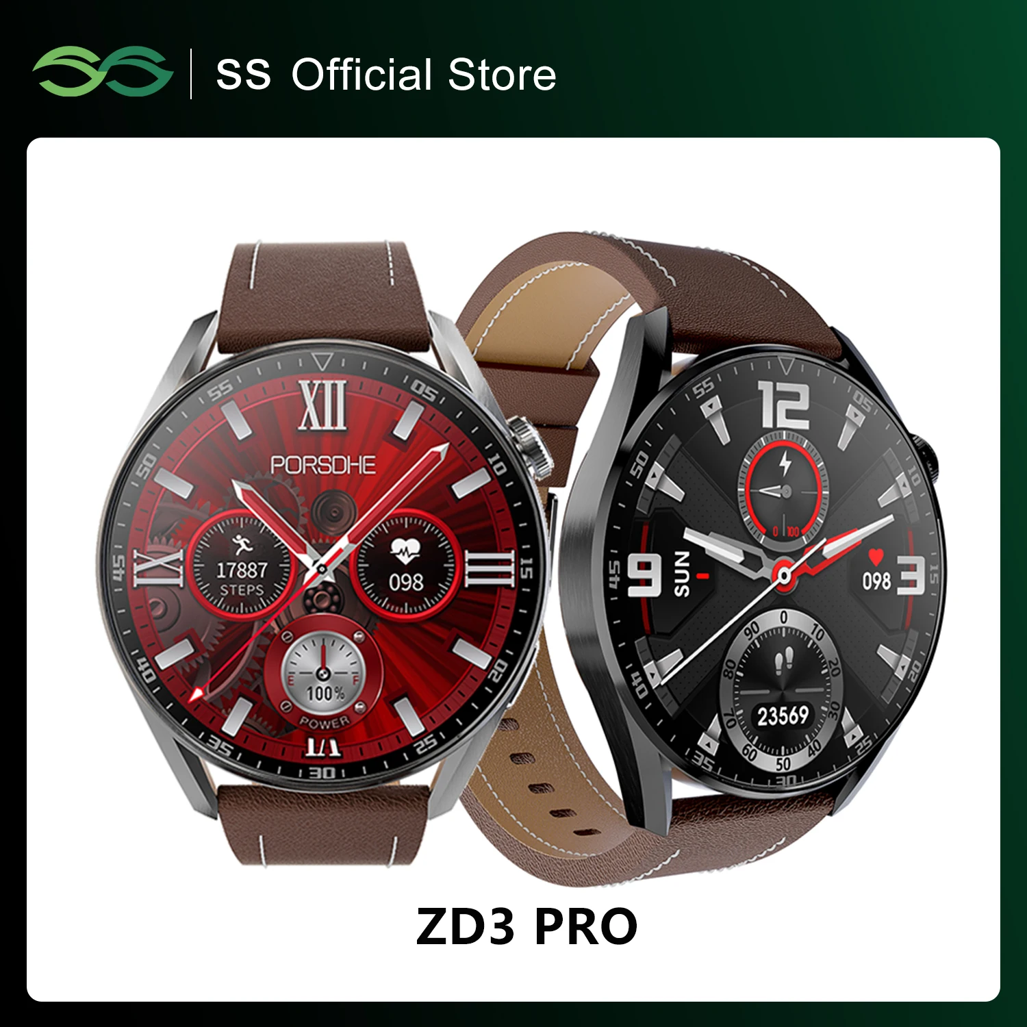 ZD3 PRO Smart Watch for Men Bluetooth Call Wireless Charging 1.5inch HD Screen IP68 Waterproof Sports Smartwatch PK KK70
ZD3 PRO Smart Watch for Men Bluetooth Call Wireless Charging 1.5inch HD Screen IP68 Waterproof Sports Smartwatch PK KK70