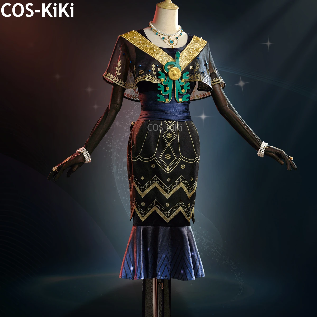 COS-KiKi Identity V Yidhra Messenger Anniversary Celebration Gold Skin Rare Fashion Game Suit Dress Cosplay Costume Halloween
COS-KiKi Identity V Yidhra Messenger Anniversary Celebration Gold Skin Rare Fashion Game Suit Dress Cosplay Costume Halloween