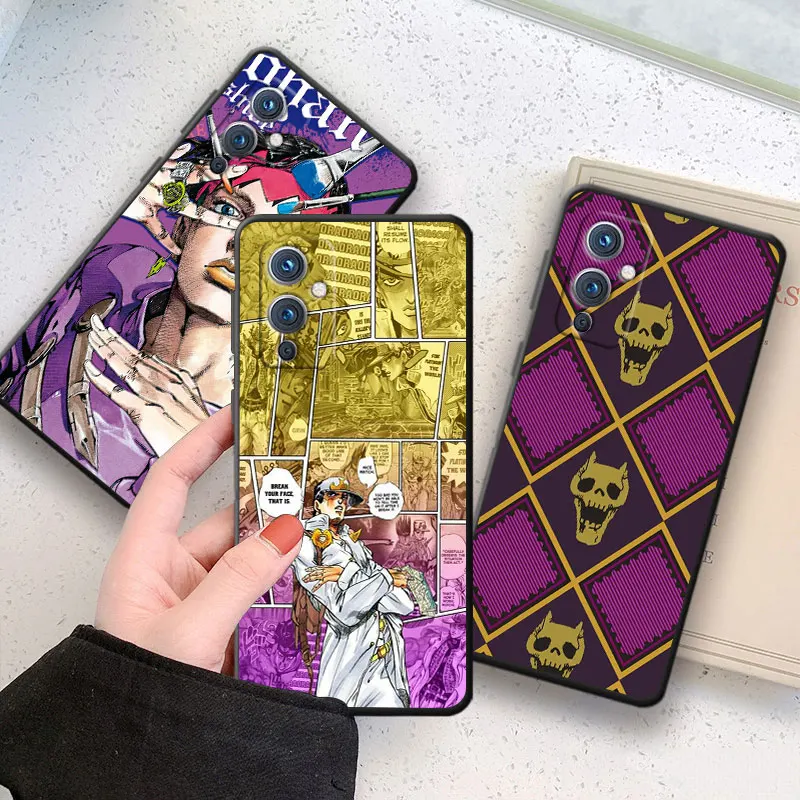 Cartoon Anime JoJo Jotaro Kujo Phone Case For OnePlus 10 9 RT R 8 7 6 T Pro 5G Nord 2 N10 N100 CE CE2 N20 N200 Black Cover
Cartoon Anime JoJo Jotaro Kujo Phone Case For OnePlus 10 9 RT R 8 7 6 T Pro 5G Nord 2 N10 N100 CE CE2 N20 N200 Black Cover