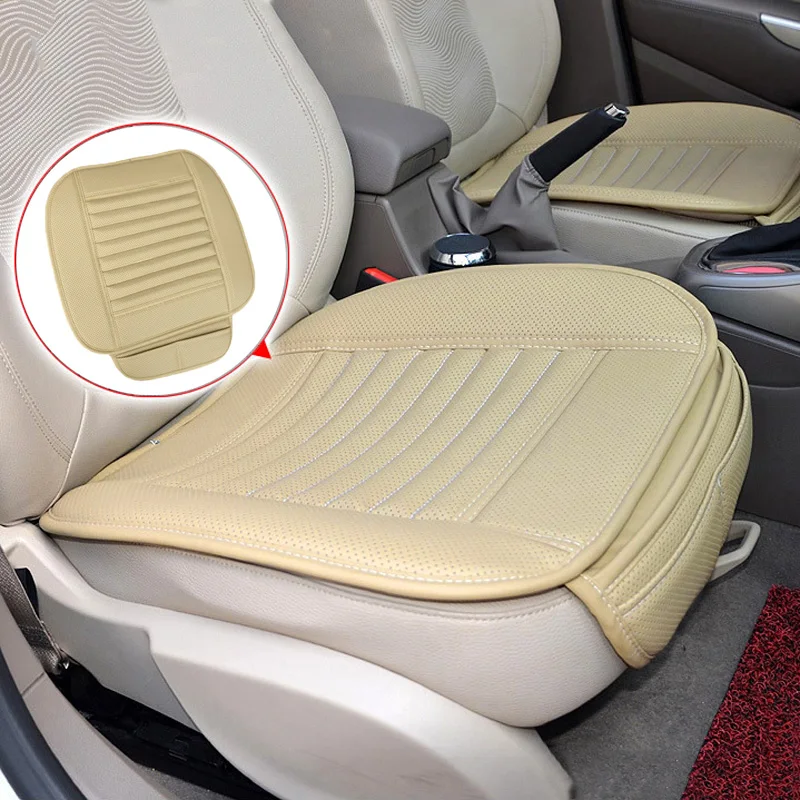 PU Leather Car Seat Cushion Universal Accessory Auto Breathable Comfortable Cover Four Seasons Carbon Front Mat
PU Leather Car Seat Cushion Universal Accessory Auto Breathable Comfortable Cover Four Seasons Carbon Front Mat