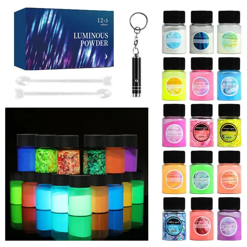 1 Set Luminous Powder Resin Pigment DIY UV Epoxy Resin Mold Filler Nail Art Glitter Fine Powder DIY Crafts Resin Jewelry Making
1 Set Luminous Powder Resin Pigment DIY UV Epoxy Resin Mold Filler Nail Art Glitter Fine Powder DIY Crafts Resin Jewelry Making