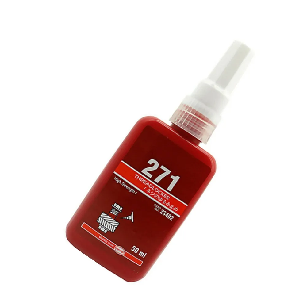 1pcs 50ml Threadlocker 271 High Strength Threadlocker Metal Sealing Anaerobic Glue Adhesive 271 Workshop Equipment
1pcs 50ml Threadlocker 271 High Strength Threadlocker Metal Sealing Anaerobic Glue Adhesive 271 Workshop Equipment