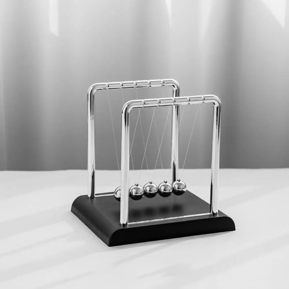 Newton's Cradle Desk Table Decor Metal Pendulum Ball Balance Early Pendulum Development Science Fun Toy Educational Ball De P8o4
Newton's Cradle Desk Table Decor Metal Pendulum Ball Balance Early Pendulum Development Science Fun Toy Educational Ball De P8o4
