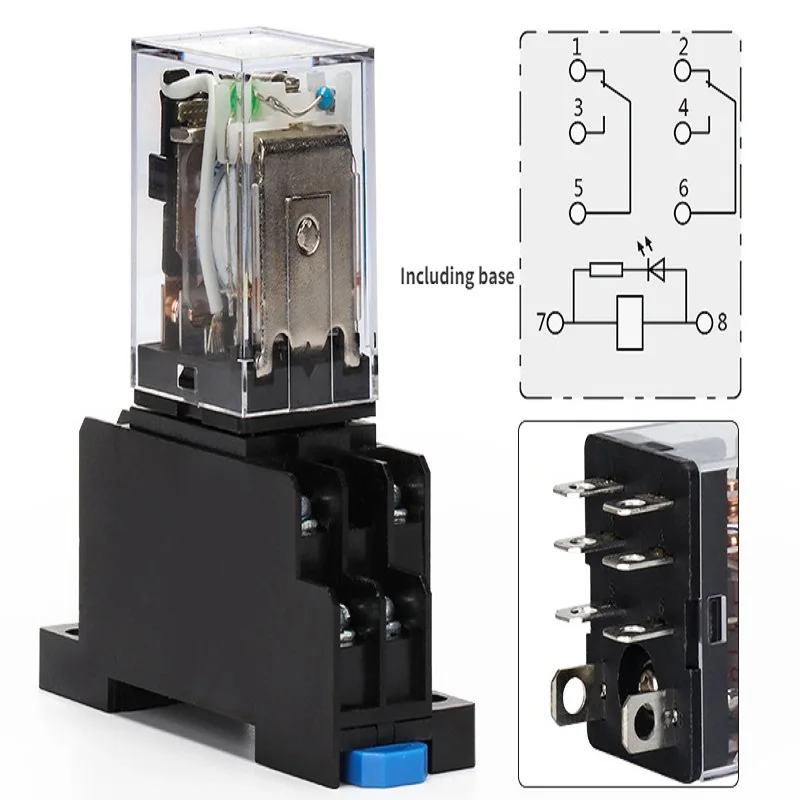 Chint small intermediate relay AC high power jqx DC my2my48 pin 14 pin electromagnetic relay
Chint small intermediate relay AC high power jqx DC my2my48 pin 14 pin electromagnetic relay
