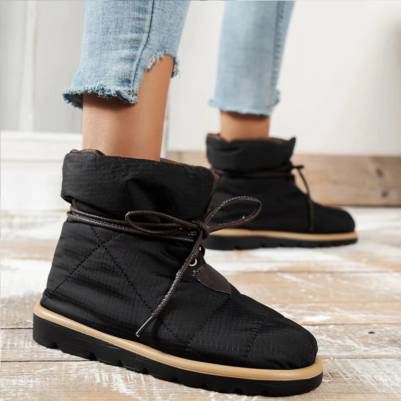 Brand Design 2023 Ins Fashion Women Ankle Boots Winter Warm Snow Booties Ladies Platform Casual Short Botas De Mujer
Brand Design 2023 Ins Fashion Women Ankle Boots Winter Warm Snow Booties Ladies Platform Casual Short Botas De Mujer