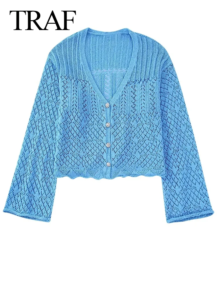 WESAY JESI Синий элегантный однобортный женский кардиган с V-образным вырезом свободный удобный женский свитер с длинным рукавом
WESAY JESI Синий элегантный однобортный женский кардиган с V-образным вырезом свободный удобный женский свитер с длинным рукавом