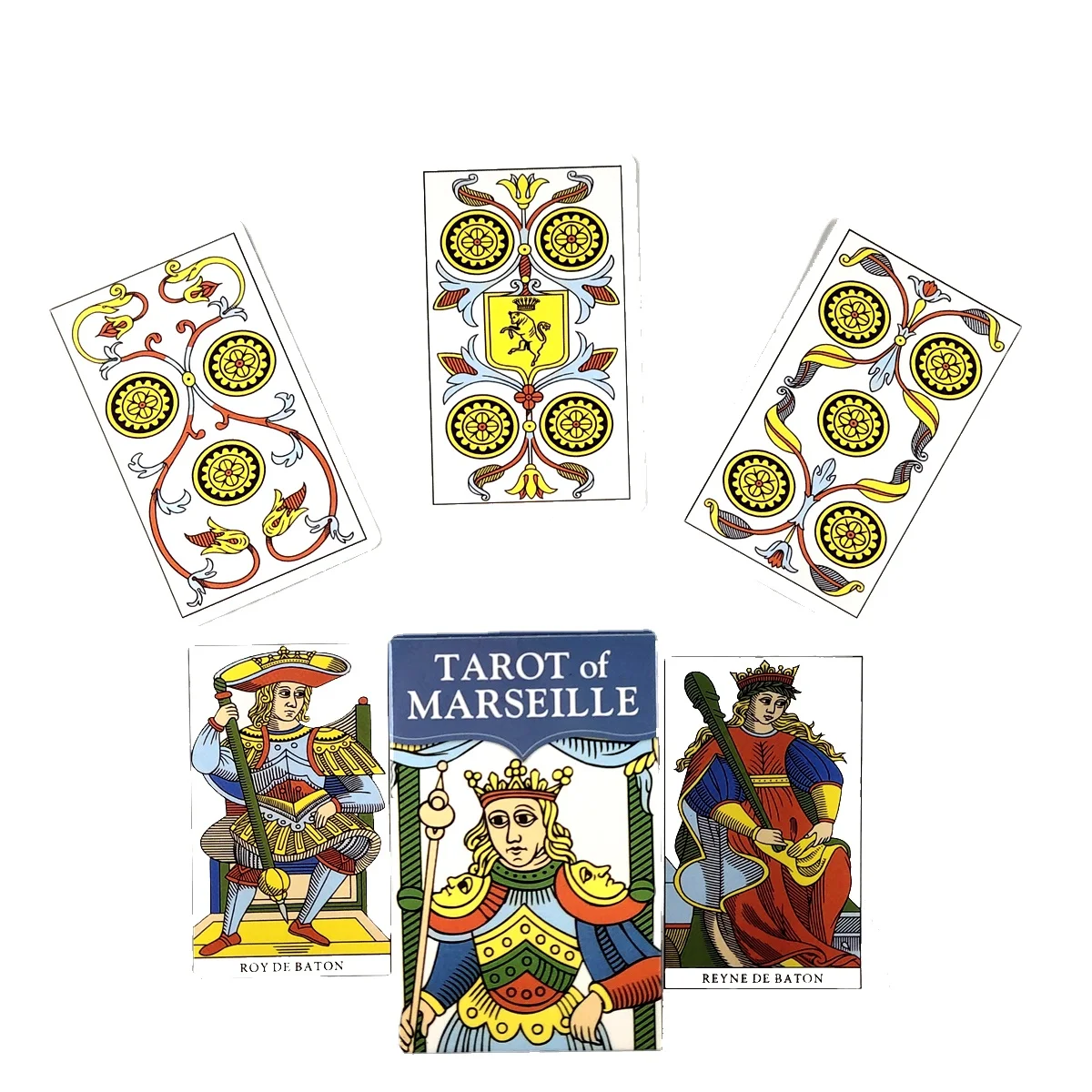 Tarot of Marseille Mini Tarot Cards Fortune Guidance Telling Divination Tarot Deck Board Game Card Game With PDF Guidebook
Tarot of Marseille Mini Tarot Cards Fortune Guidance Telling Divination Tarot Deck Board Game Card Game With PDF Guidebook