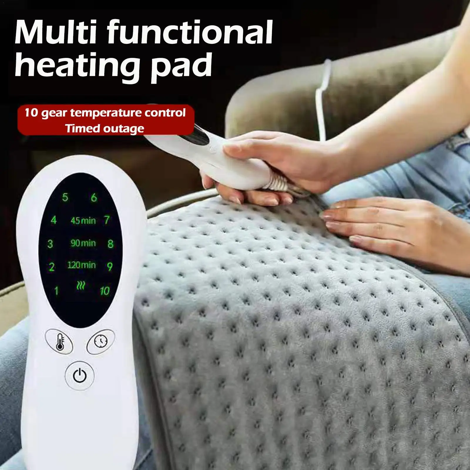 Physiotherapy Electric Heating Pad Winter Warmer Timer For Shoulder Neck Back Spine Leg Pain Relief Winter Body Foot Warmer
Physiotherapy Electric Heating Pad Winter Warmer Timer For Shoulder Neck Back Spine Leg Pain Relief Winter Body Foot Warmer