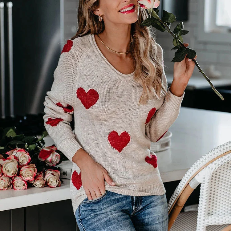 Loose Love V-neck Knitwear,Pullover Women,Autumn and Winter Hot Sale New Knitwear
Loose Love V-neck Knitwear,Pullover Women,Autumn and Winter Hot Sale New Knitwear