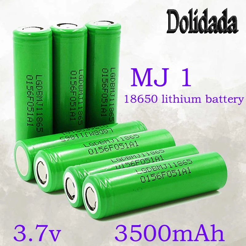 2-20PCS 100% Original MJ1 3.7 v 3500 mah 18650 lithium battery For flashlight batteries for MJ1 3500 mah battery
2-20PCS 100% Original MJ1 3.7 v 3500 mah 18650 lithium battery For flashlight batteries for MJ1 3500 mah battery