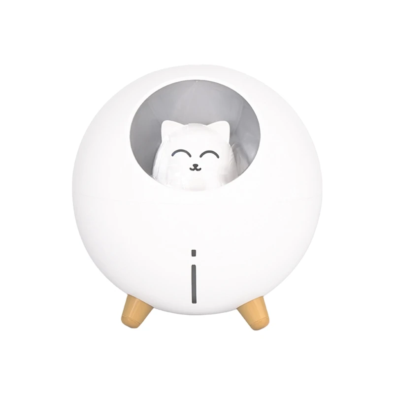 Lovely Pet Air Humidifier 220Ml Planet Cat Ultrasonic Cool Mist Aroma Air Oil Diffuser Romantic Color LED Lamp
Lovely Pet Air Humidifier 220Ml Planet Cat Ultrasonic Cool Mist Aroma Air Oil Diffuser Romantic Color LED Lamp
