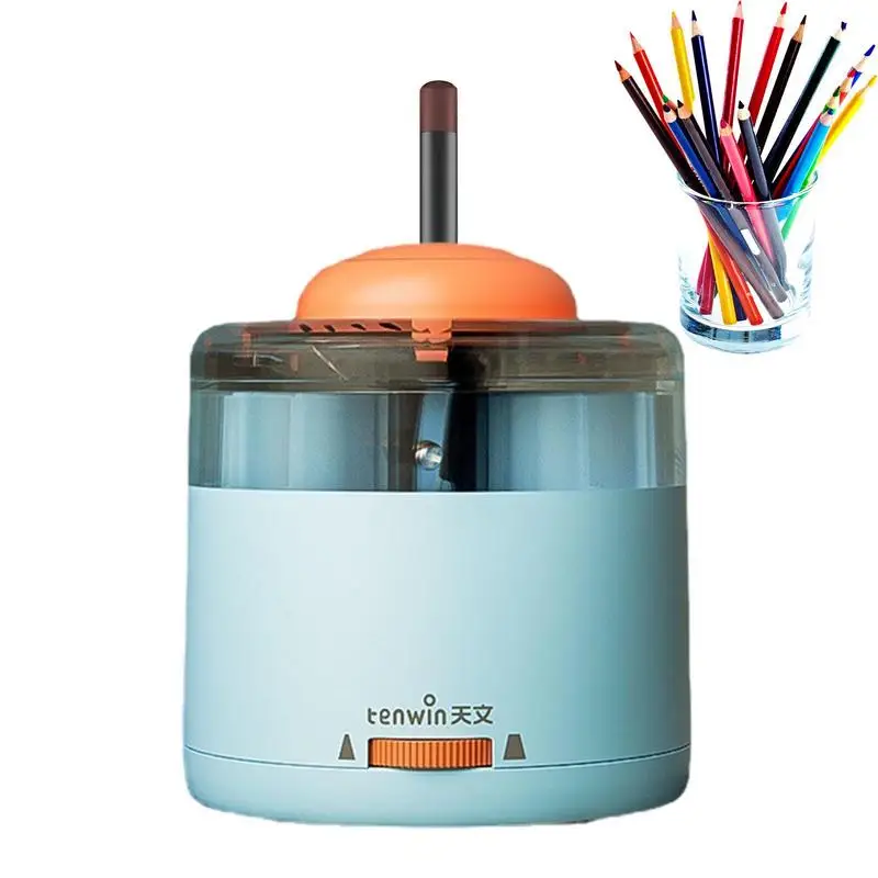 Automatic Electric Pencil Sharpener USB Charging Fast Sharpen Colored Sketch Pencils Student School Supplies Stationery
Automatic Electric Pencil Sharpener USB Charging Fast Sharpen Colored Sketch Pencils Student School Supplies Stationery