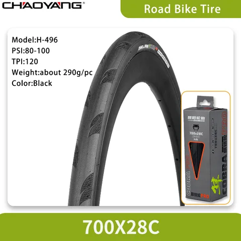 Шина CHAOYANG 700x25C 700x28C для дорожного велосипеда, Противоударная, H-496 COBRA PRO 120TPI, велосипедная Складная шина