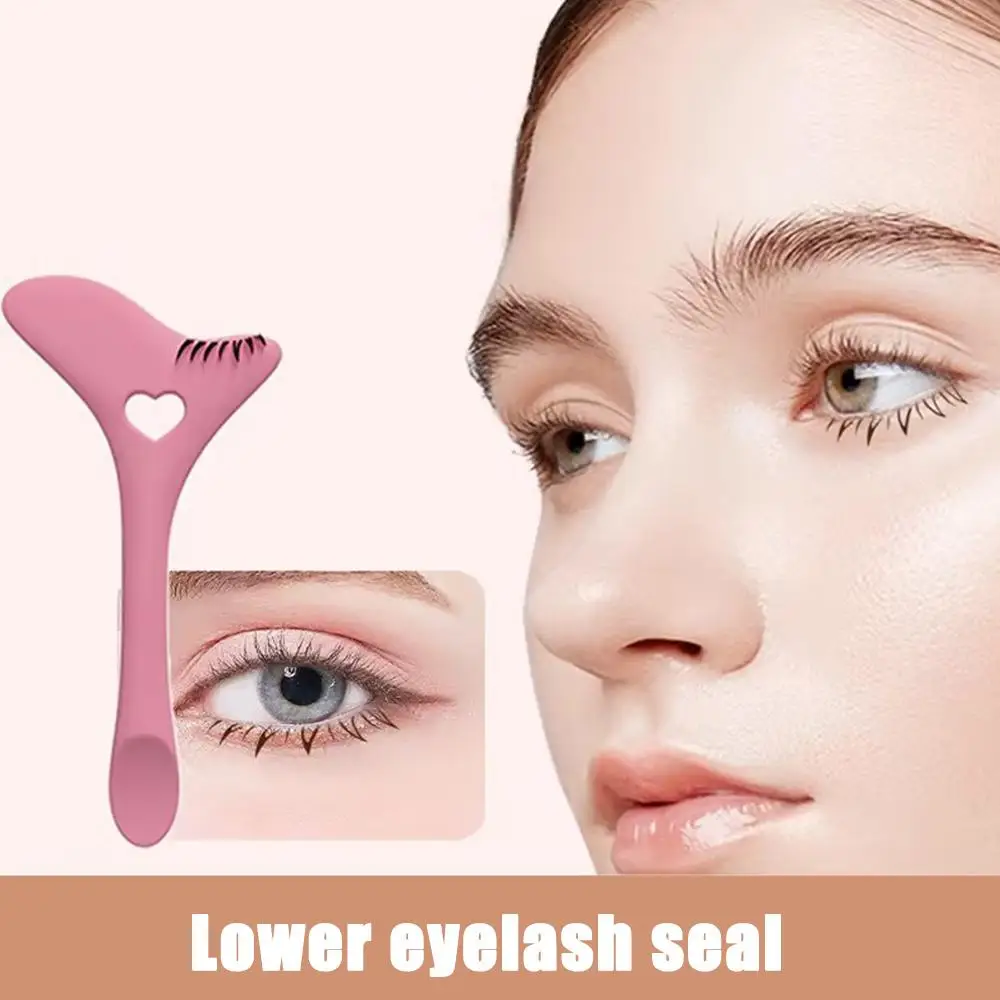 

Lower Eyelash Silicone Material Seal Stamp Tool Easy Seal Up Template Diy Lazy Quick Practice Tools Under Make Eyelash U5Z5