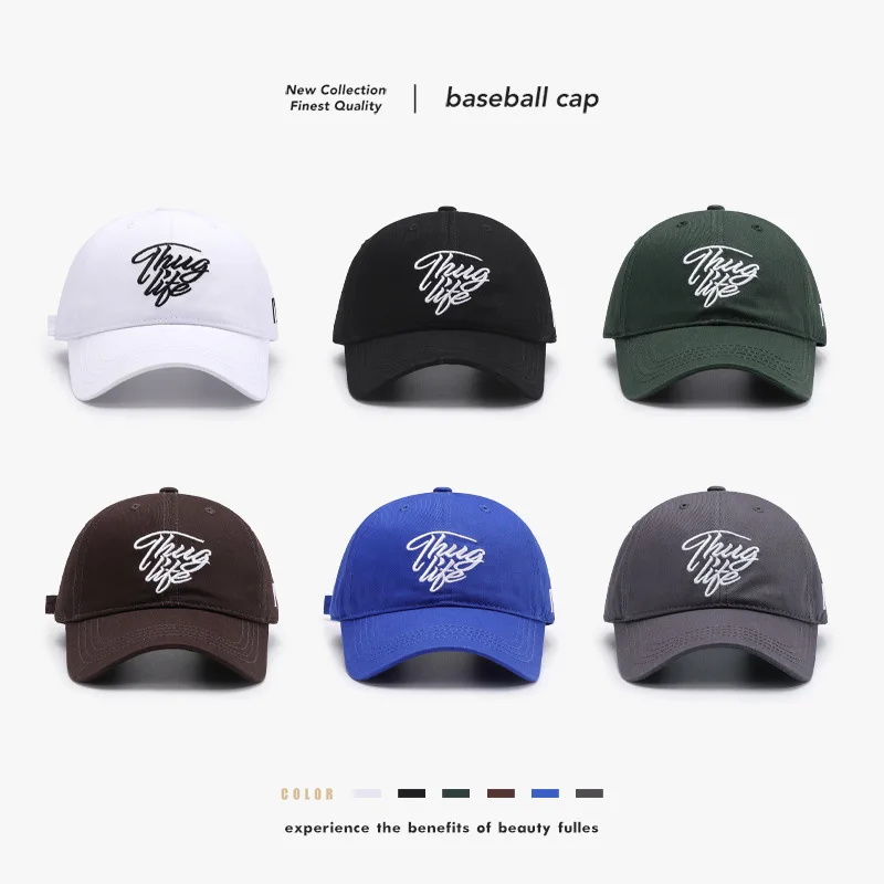 Spring and Summer Alphabet Embroidery Washed Baseball Cap Men's and Women's Dome Fashion All-match Breathable Cap
Spring and Summer Alphabet Embroidery Washed Baseball Cap Men's and Women's Dome Fashion All-match Breathable Cap