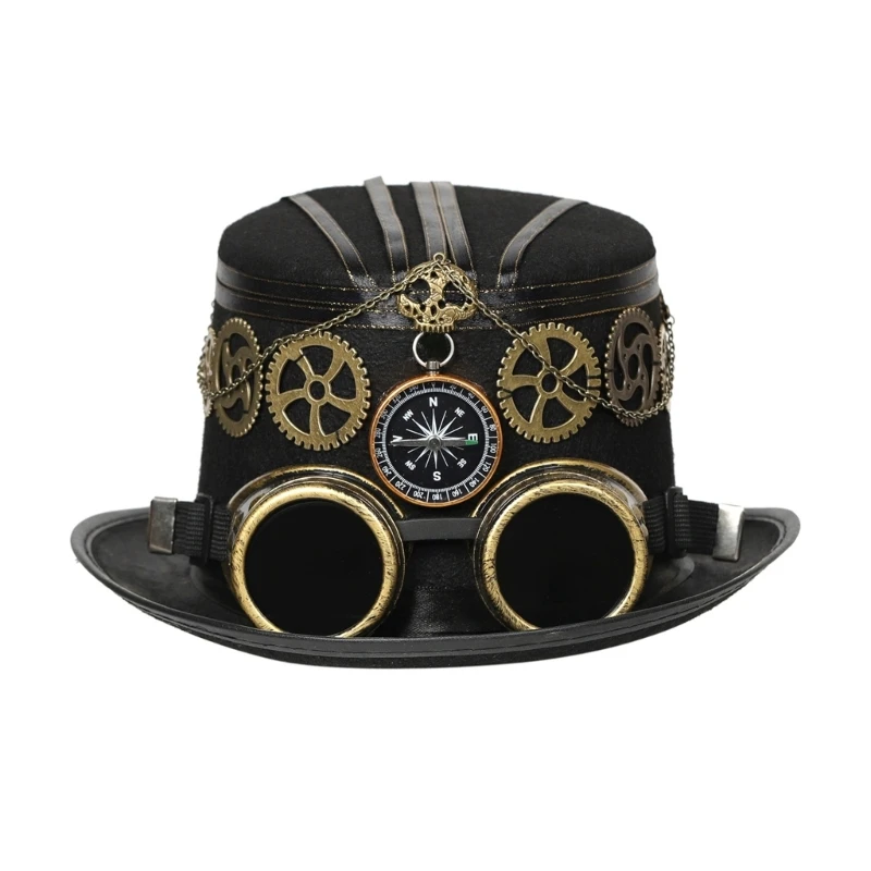 Unisex Top Hat Industrial Age Gothic Cosplay for ComicCon Party Accessories Industrial Age Cap Top Hat
Unisex Top Hat Industrial Age Gothic Cosplay for ComicCon Party Accessories Industrial Age Cap Top Hat