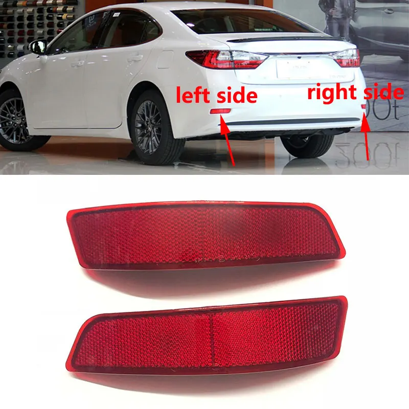 Для Lexus ES200 ES250 ES300h GS250 GS300 GS300H GS450H 2013-2018 отражатель заднего бампера автомобиля, стоп-сигнал, габаритный фонарь 
Для Lexus ES200 ES250 ES300h GS250 GS300 GS300H GS450H 2013-2018 отражатель заднего бампера автомобиля, стоп-сигнал, габаритный фонарь