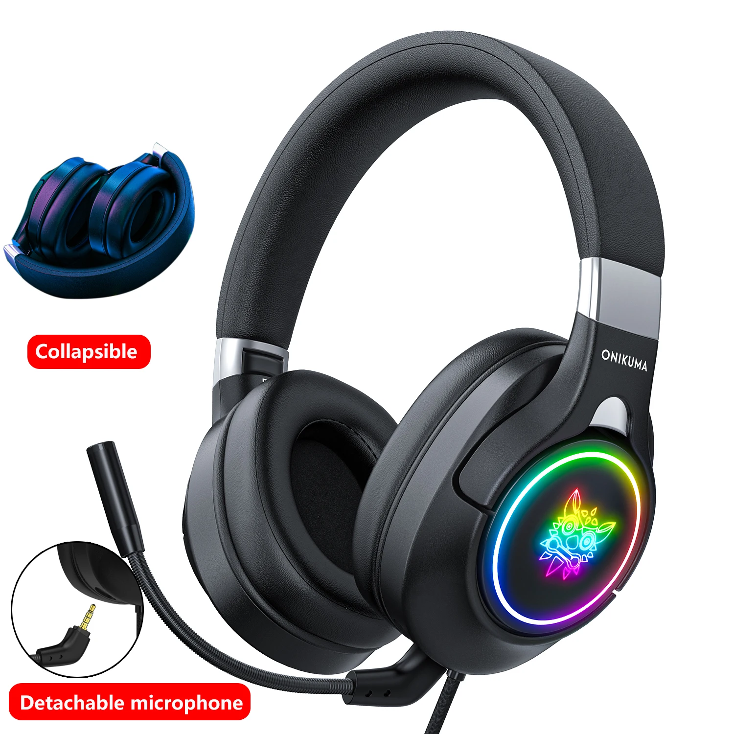Desktop Business Gift Kids RGB Gaming Headphones Stereo Bass Helmet Headset With Microphone LED Light For Laptop PS4 Xbox One PC 
Desktop Business Gift Kids RGB Gaming Headphones Stereo Bass Helmet Headset With Microphone LED Light For Laptop PS4 Xbox One PC