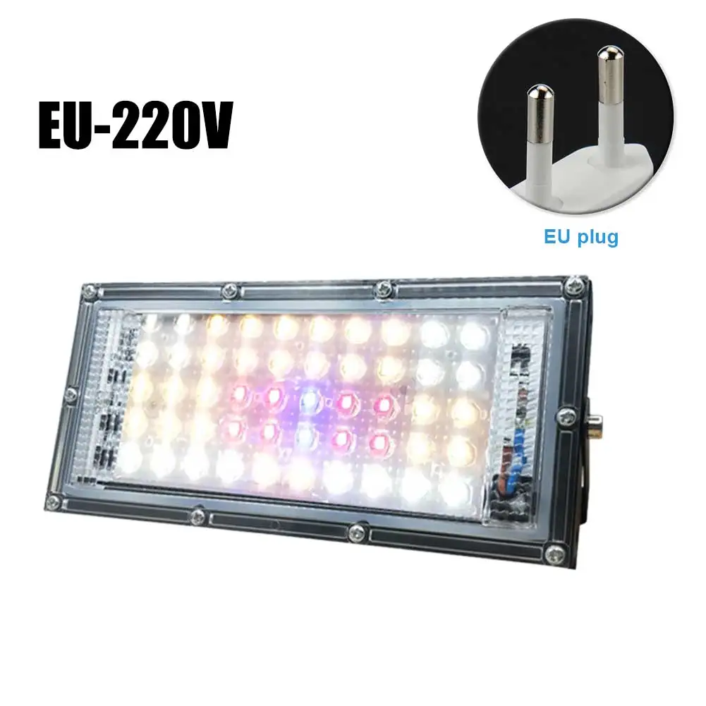 50W Equivalent Solar Full 110V 220V Indoor Plant LED Grow Light Panel Vegetation Waterproof Gardening Tool Growing Lamp
50W Equivalent Solar Full 110V 220V Indoor Plant LED Grow Light Panel Vegetation Waterproof Gardening Tool Growing Lamp
